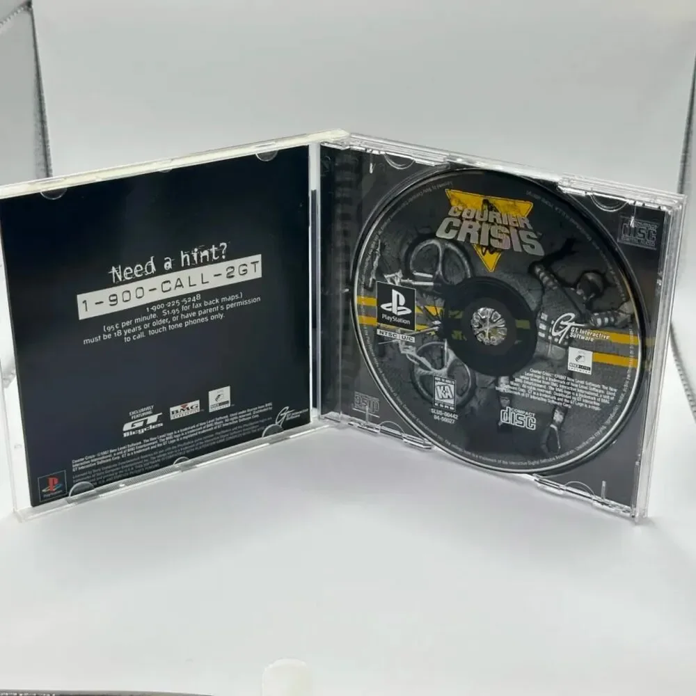 Courier Crisis (Sony PlayStation 1, 1997) CIB